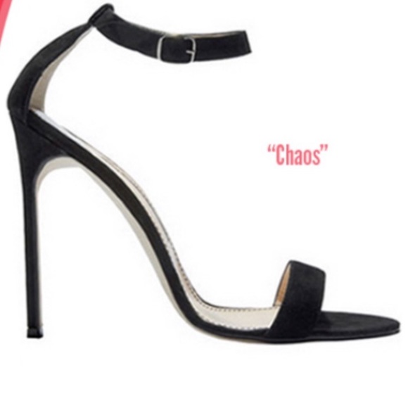 Manolo Blahnik patent black ankle strap chaos 10 - Picture 2 of 3